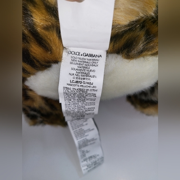 Dolce & Gabbana Leopard Mascot Soft Toy - Picture 9 of 16